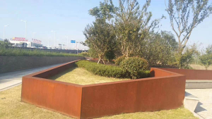 长葛耐候钢挡土墙